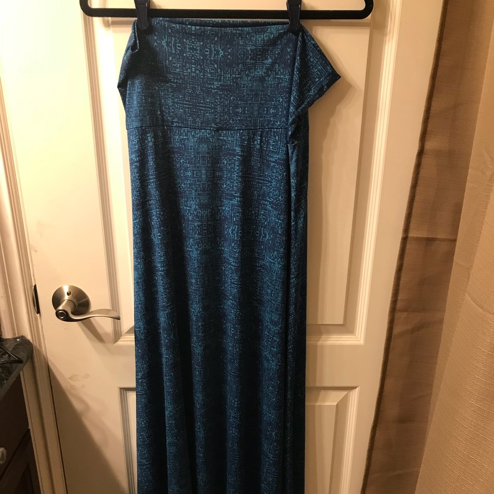 Lularoe BNWT blue maxi